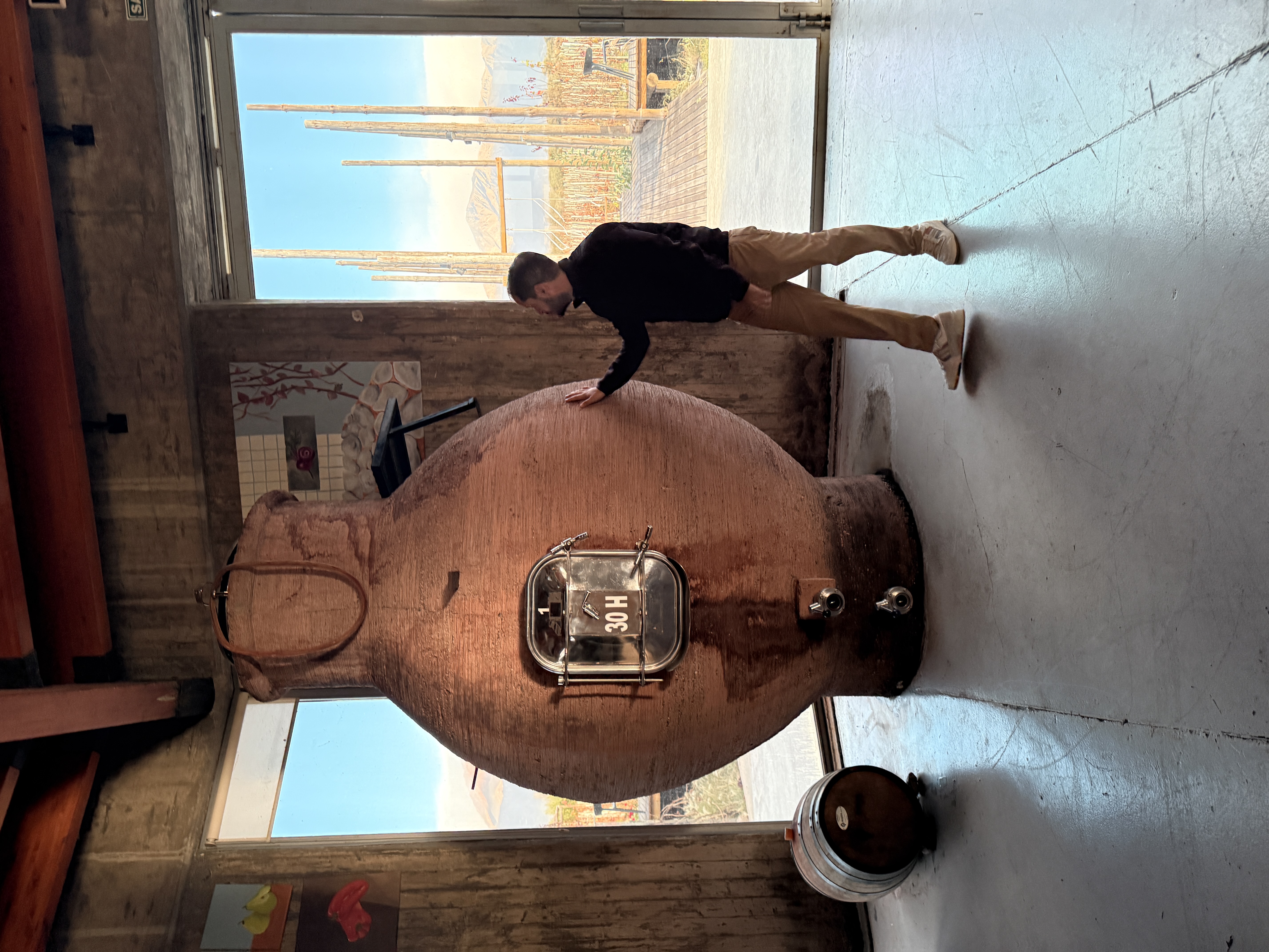 Patrick Richaud en bodega